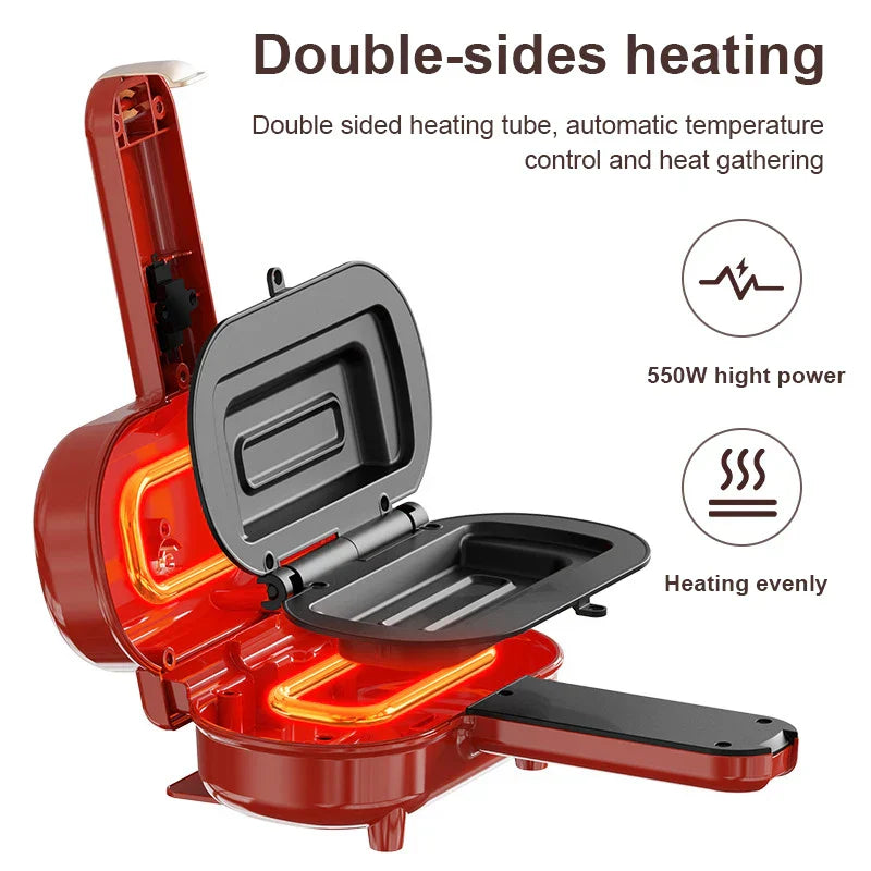 Sikunuo | Mini Non-Stick Toast Press Grill Machine