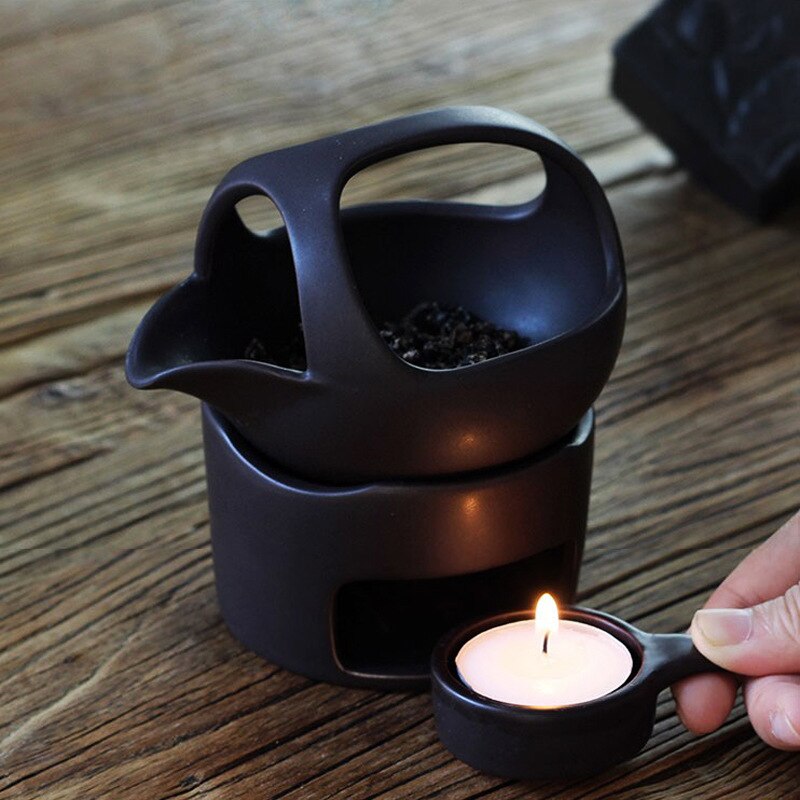 Sikunuo | Japanese Style Simple Candle Tea Warmer Pot
