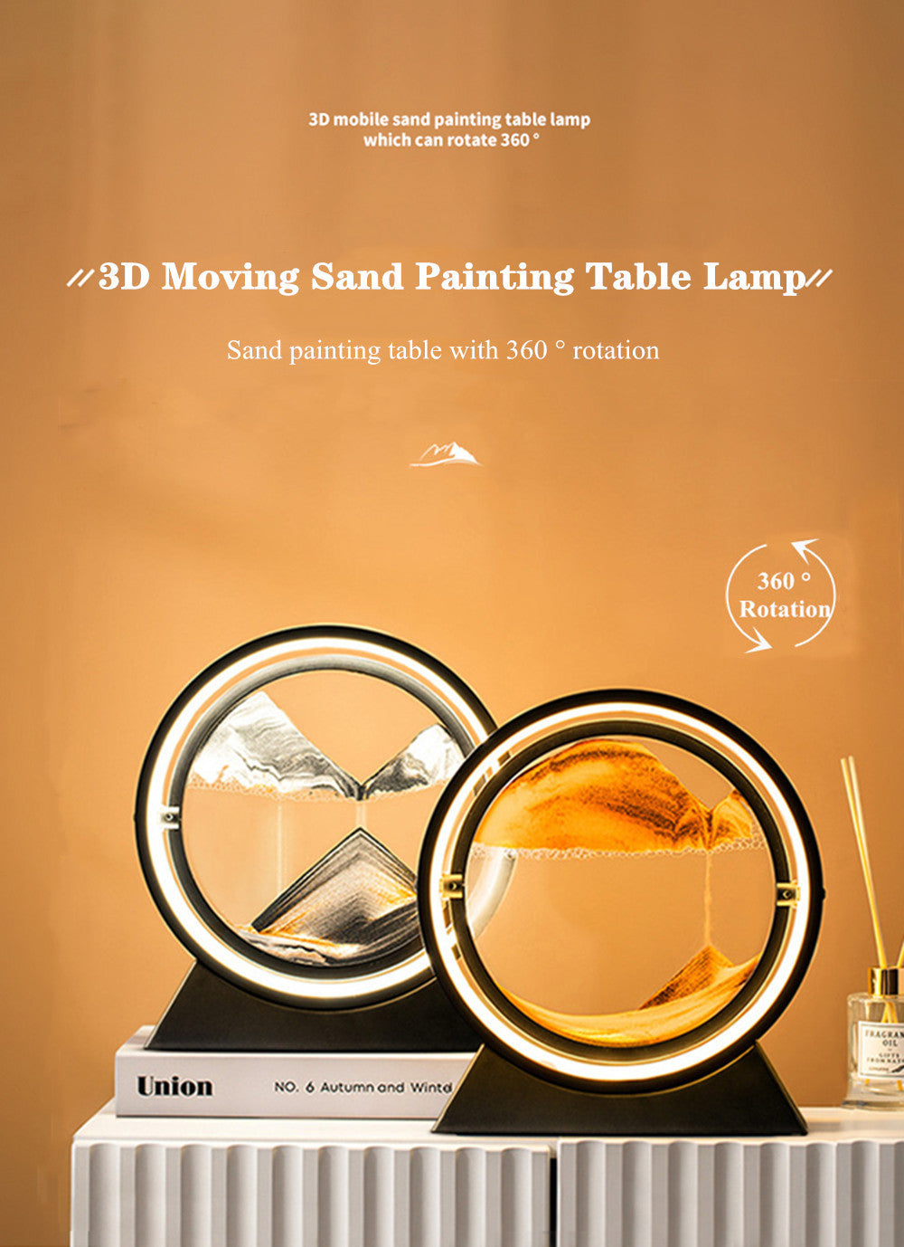 Sikunuo | 3D LED Painting Sand Art Decor