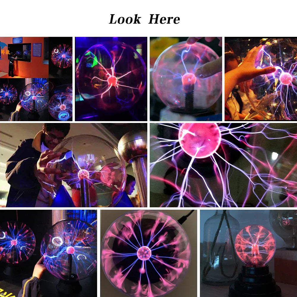 Sikunuo | Magic Touch Futuristic Plasma Lamp