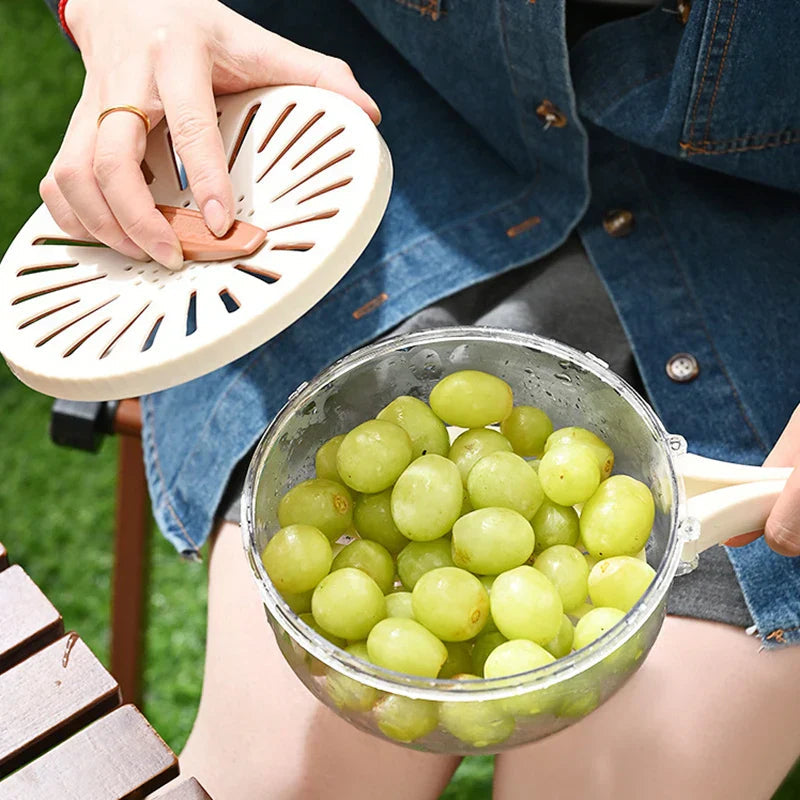Sikunuo | Space Saving Vegetable Fruit Drainer Basket