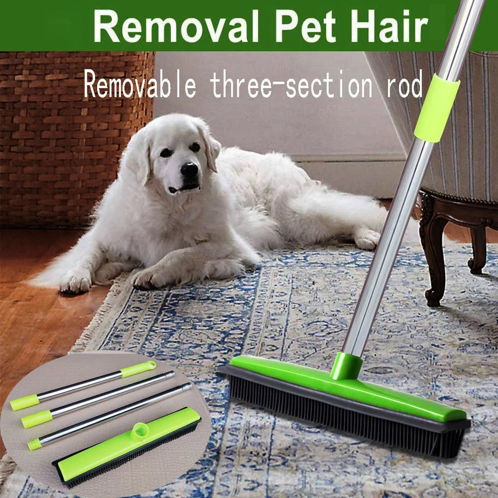 Sikunuo | Hair Catcher Telescopic Pet Carpet Sweeping Broom