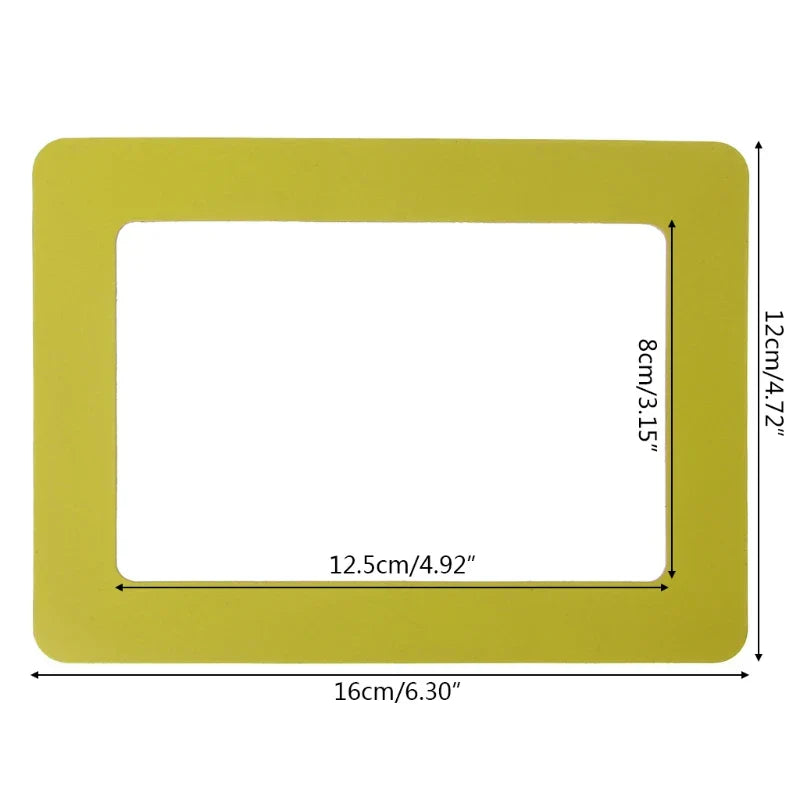 Sikunuo | Magnetic Fridge Colorful DIY Photo Frames