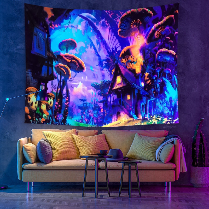 Sikunuo | Colorful Glowing Luminous Tapestry