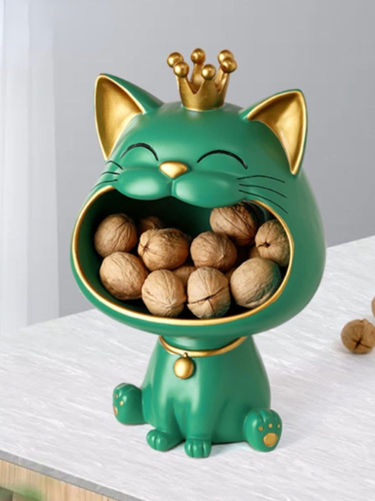 Sikunuo | Fortune Kitty Statue Home Storage Box