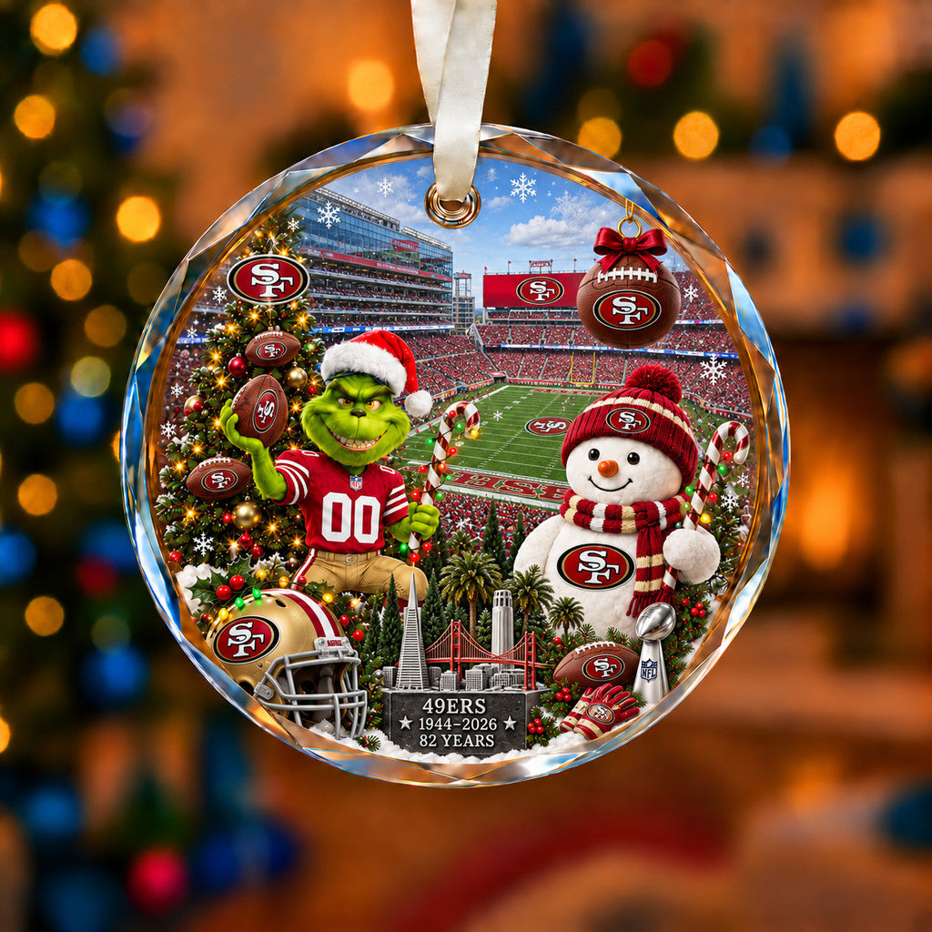 Football Teams Christmas Ornament – Acrylic Keepsake