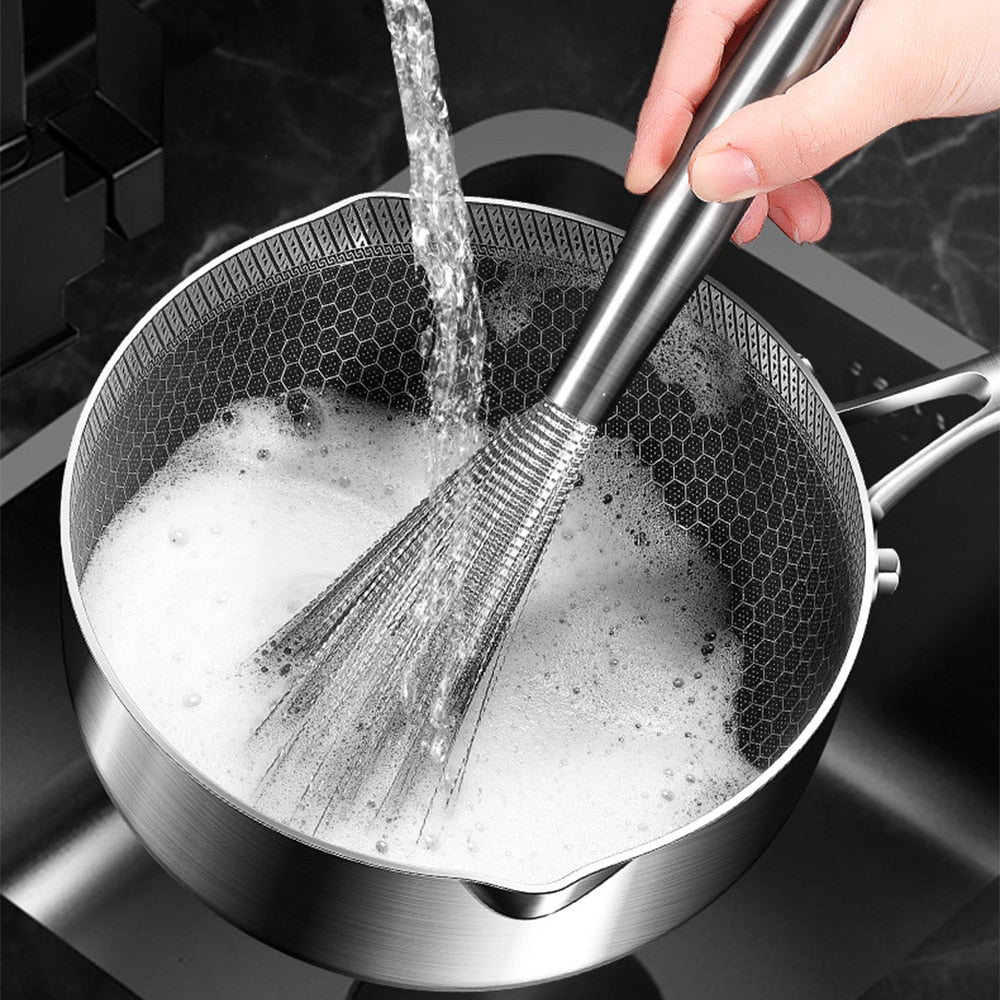 Sikunuo | Anti-Scratch Easy Pan Cleaning Brush