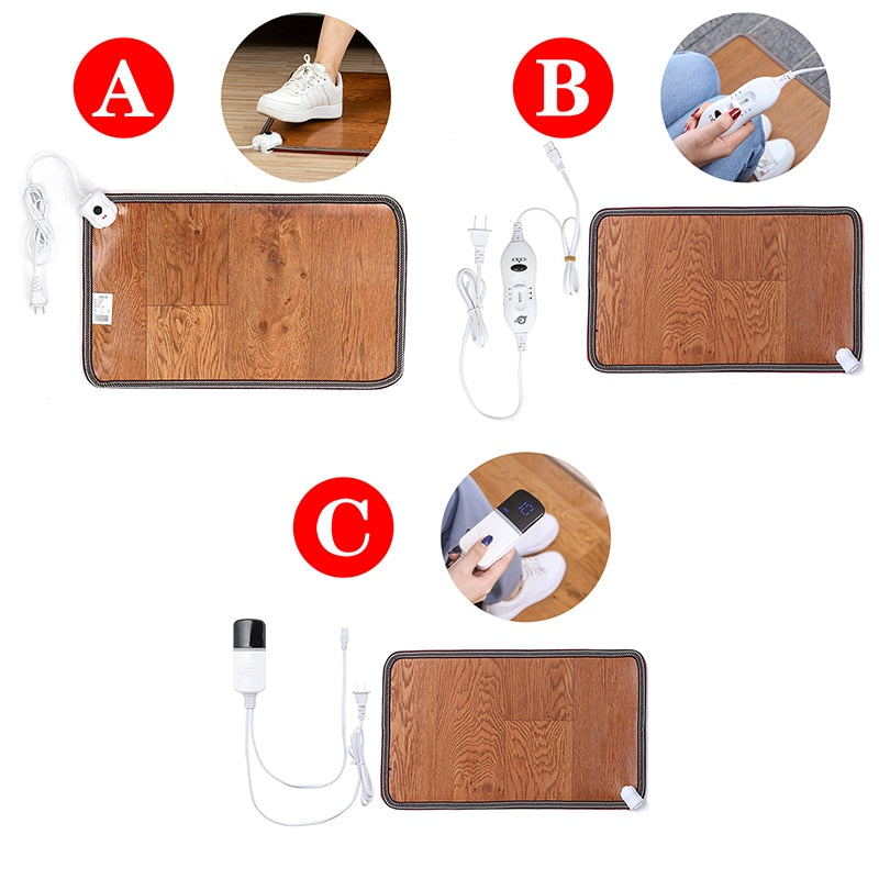 Sikunuo | Heat Zone Adjustable Leather Foot Warmer Mat