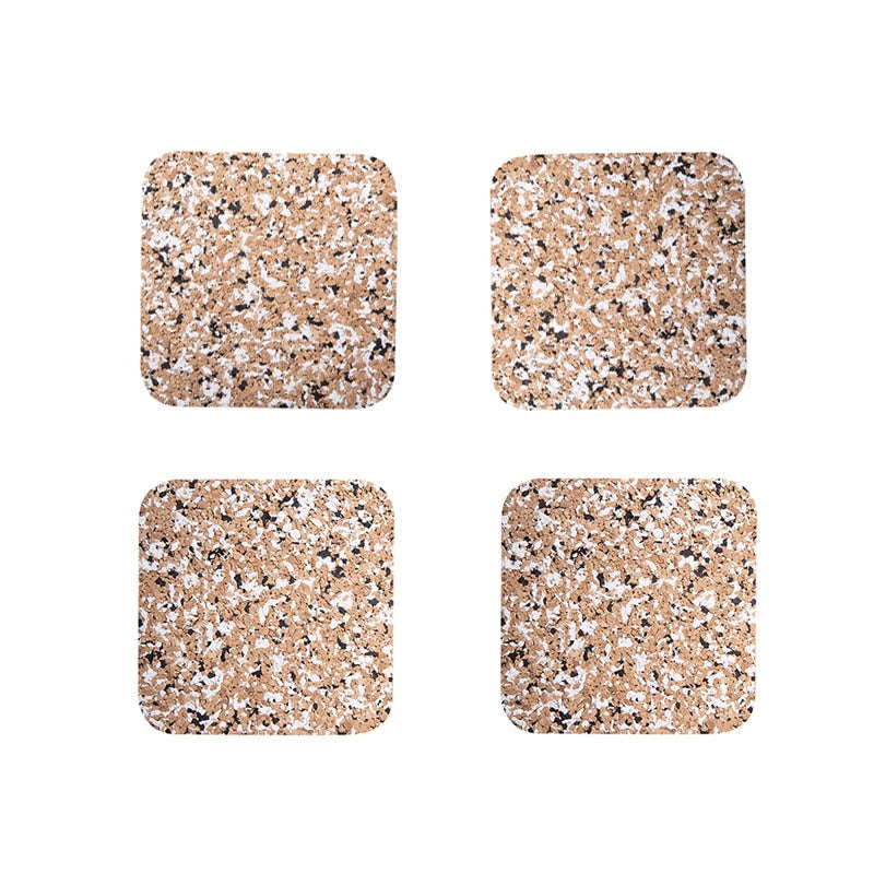 Sikunuo | Colorful Cork Cup Coaster