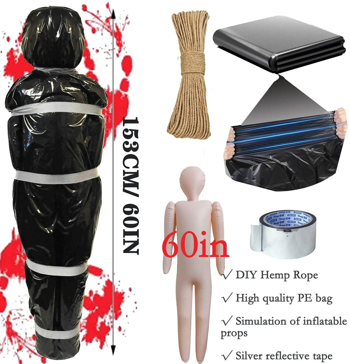 Sikunuo | Haunted House Creepy Inflatable