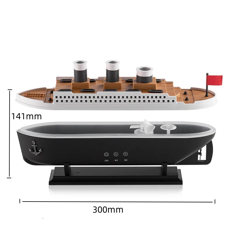 Sikunuo | Luxury Ocean Liner Electric Aromatherapy Air Humidifier