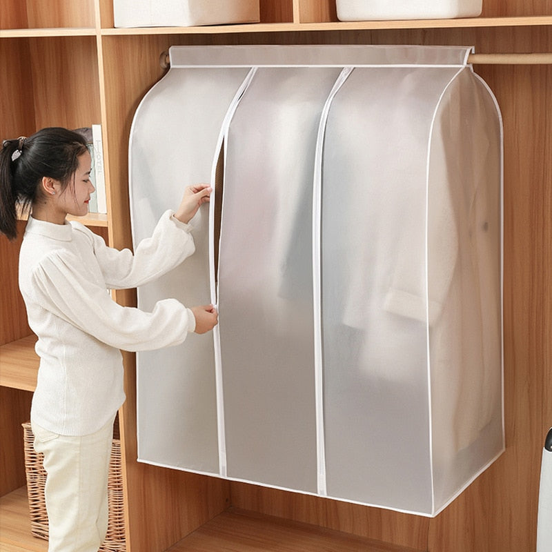 Sikunuo | Home Organizer Dust Cover Clothes Storage Wardrobe Bag