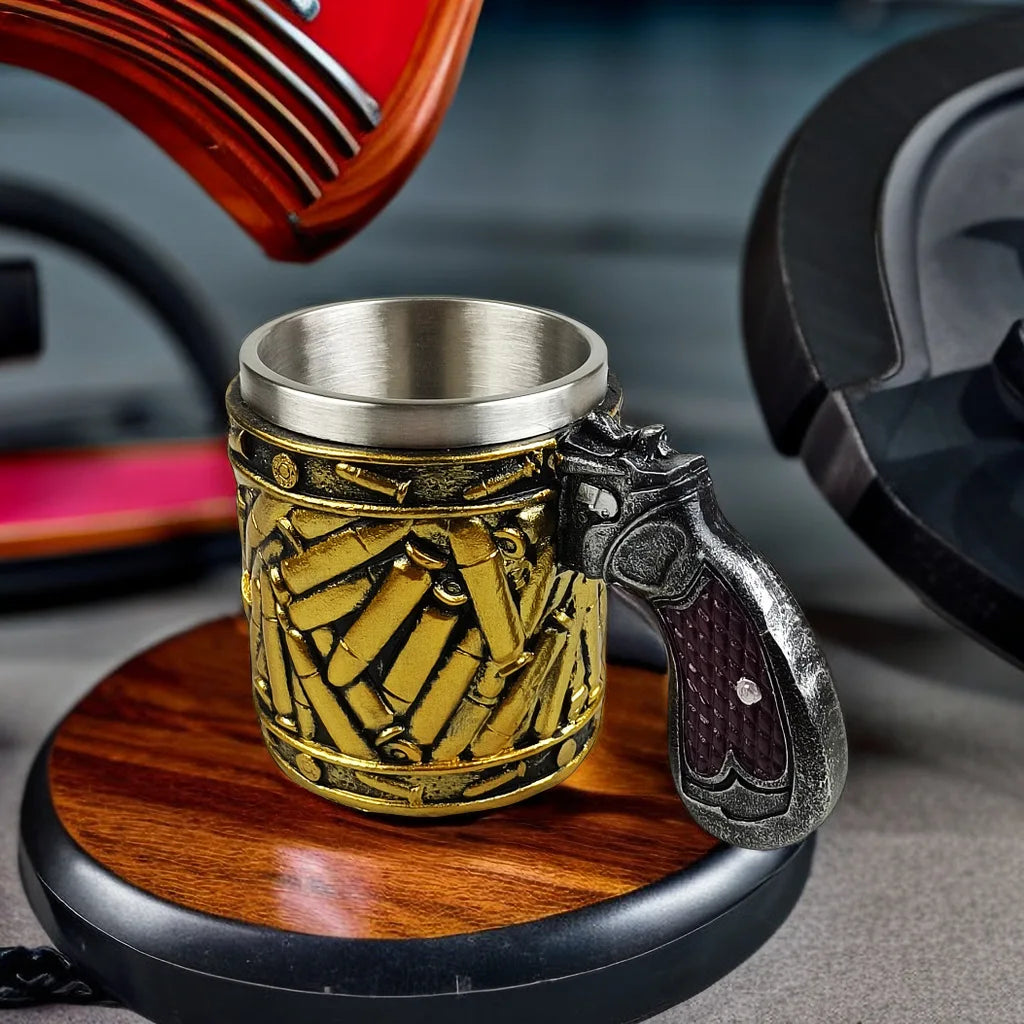 Sikunuo | Gun Handle Bullet Design Mug