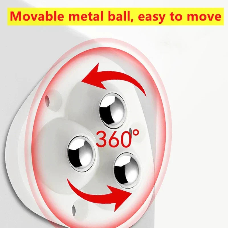 Sikunuo | Self-Adhesive Full Rotating Furniture Mover Wheel Rollers