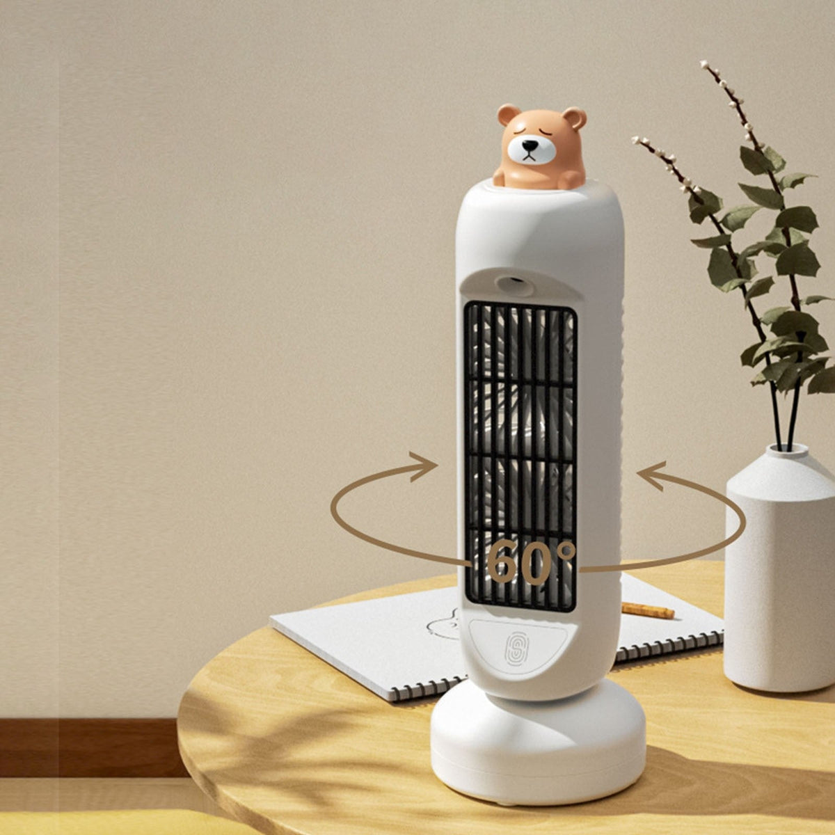 Sikunuo | Mini Bear Air Cooler Humidifier Fan