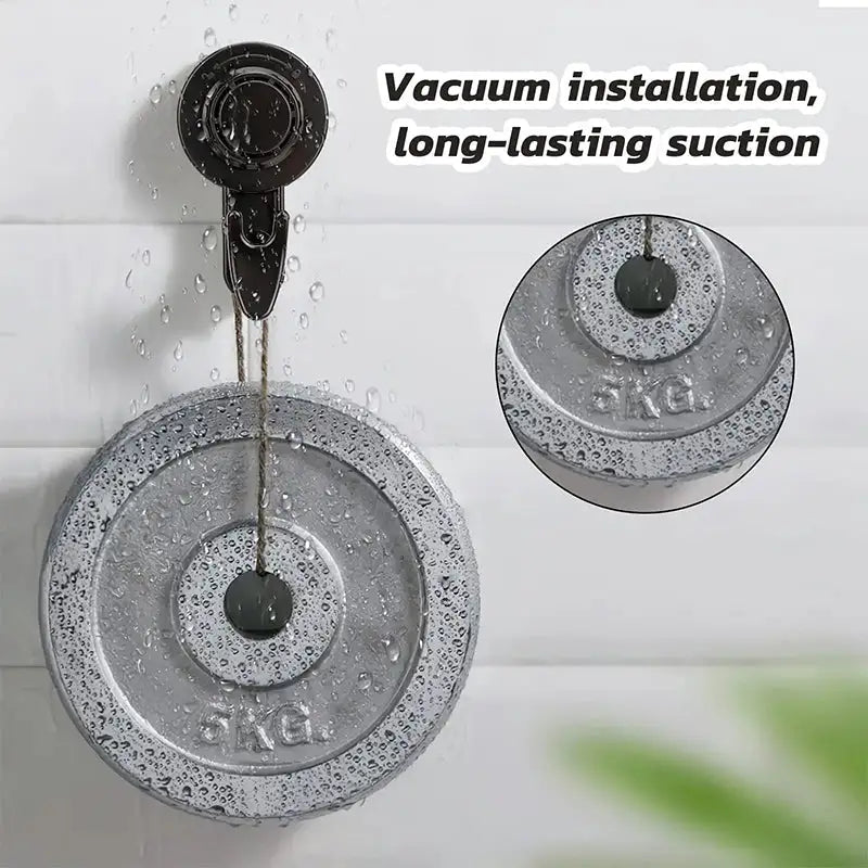 Sikunuo | Max Hold Vacuum Suction Cup Hook