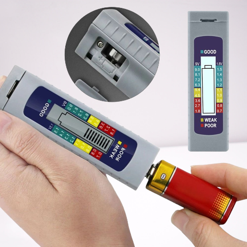 Sikunuo | Volt Magic Universal Digital LCD Display Battery Tester