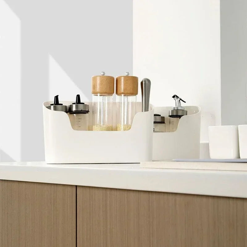 Sikunuo | Clever Space Adhesive Kitchen Bath Under Sink Organizer