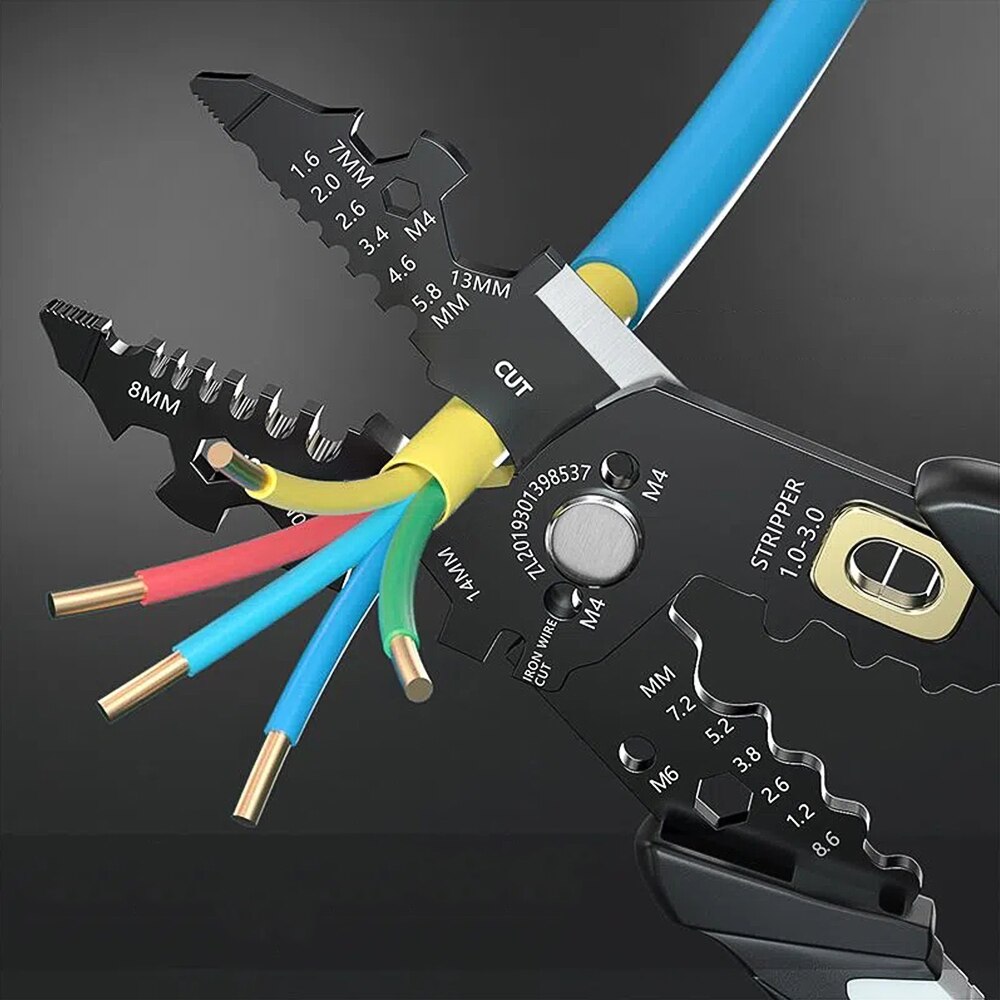 Sikunuo | Master Electrician Long Nose Cable Cutter Pliers