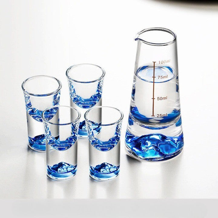 Sikunuo | Japan Style Lead-Free Mountain Glass Set