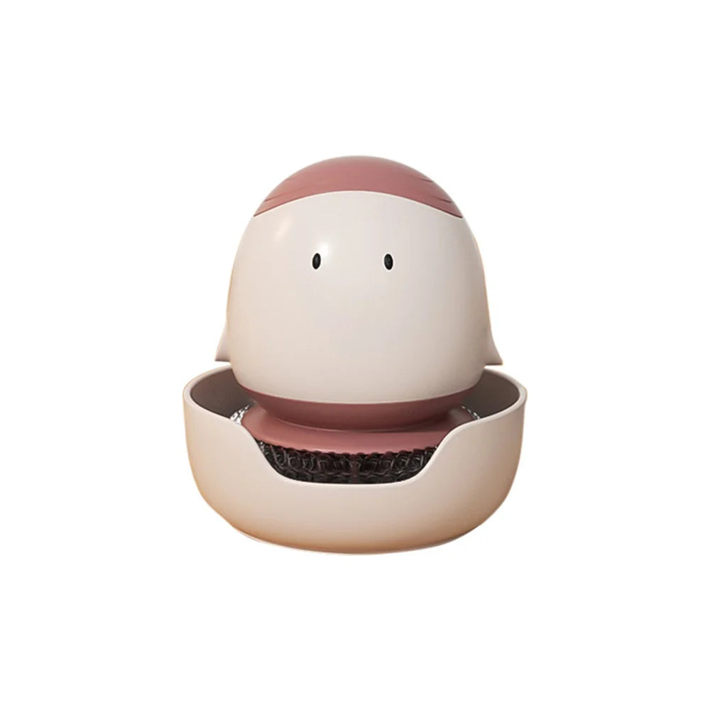 Sikunuo | Automatic Liquid Dispenser Dishwashing Brush