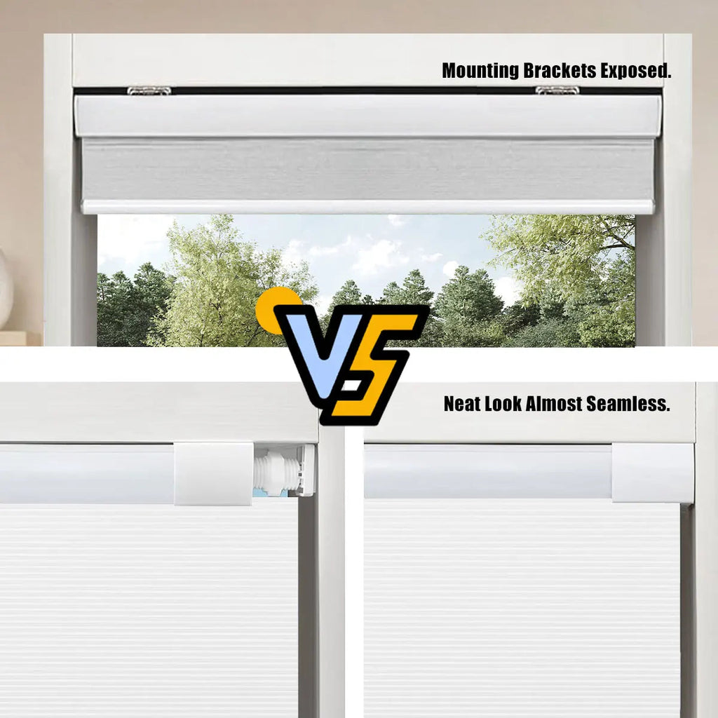 Sikunuo | Blackout No-Drill Cordless Honeycomb Blinds