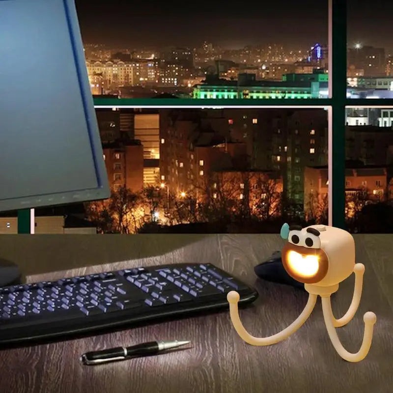 Sikunuo | Adjustable Octopus Night Lamp Phone Holder