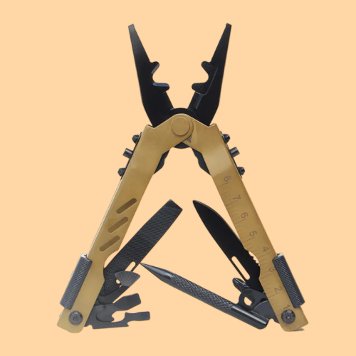Sikunuo | Survival Camping Foldable Knife Pliers Multifunctional Tool