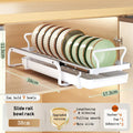 Sikunuo | Kitchen Cabinet Sliding Storage Dish Rack