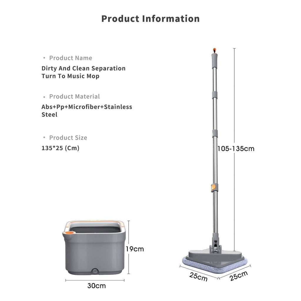 Sikunuo | Magic Self-Cleaning Nano Floor Mop