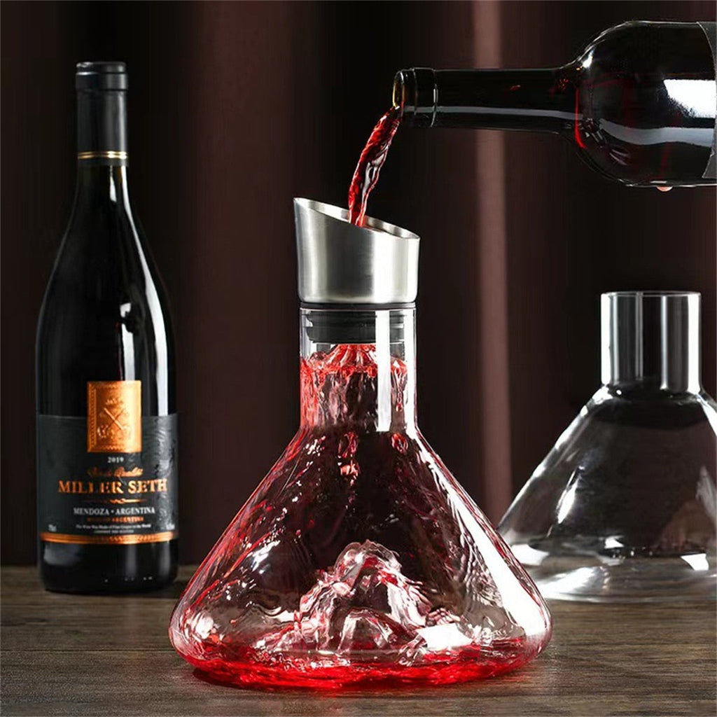 Sikunuo | Dreamy Mountain Premium Crystal Wine Decanter