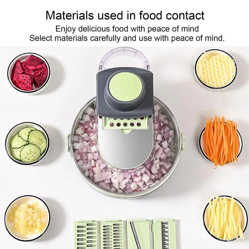 Sikunuo | All-in-One Chef Pro Multi-Blade Vegetable Slicer