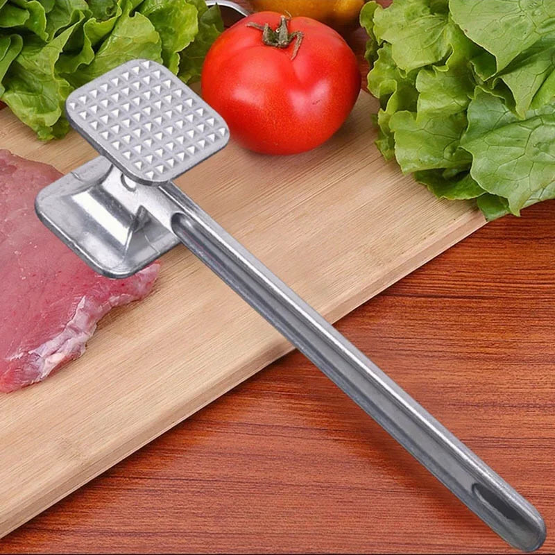 Sikunuo | Dual-Sided Aluminum Meat Tenderizer Hammer