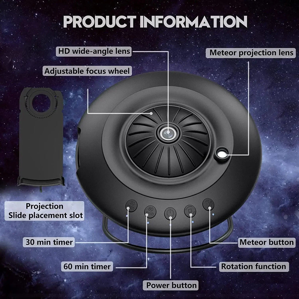 Sikunuo | Star Explorer UFO LED Galaxy Projector