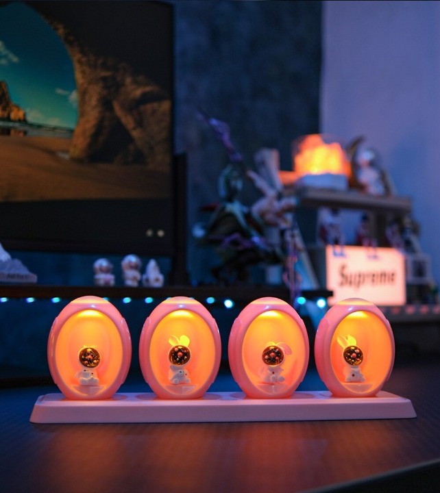 Sikunuo | Space Capsule Voice Control Colorful Night Lamp