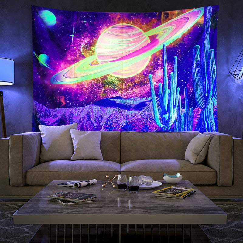 Sikunuo | Colorful Glowing Luminous Tapestry