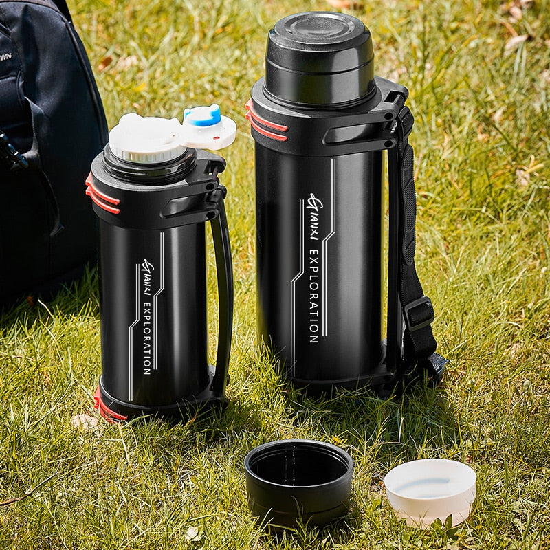 Sikunuo | Giant Drink Stainless Steel Thermos Bottle