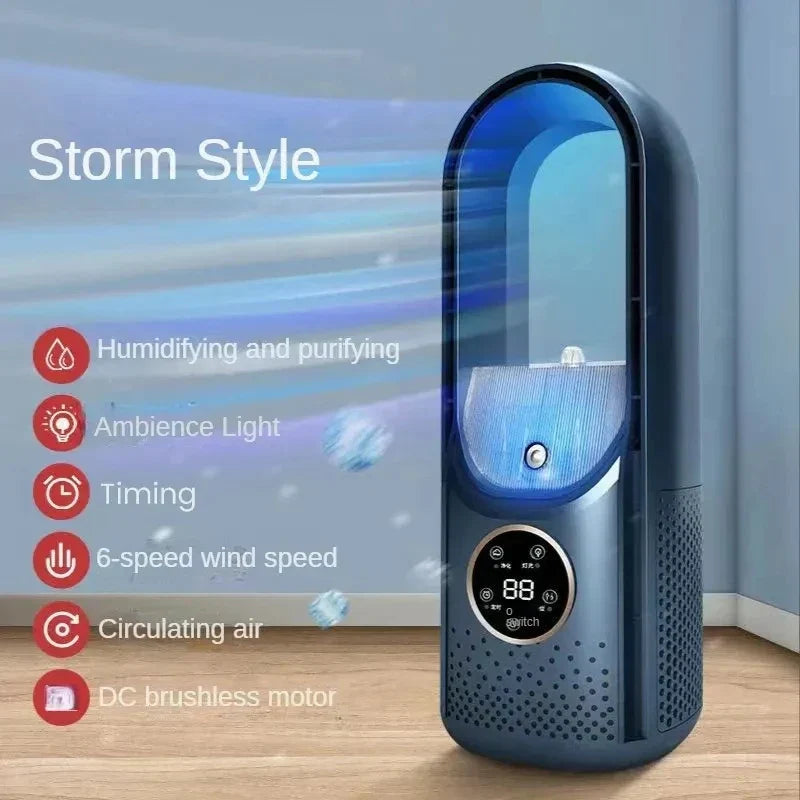 Sikunuo | Bladeless Fan Portable Mini Air Conditioner