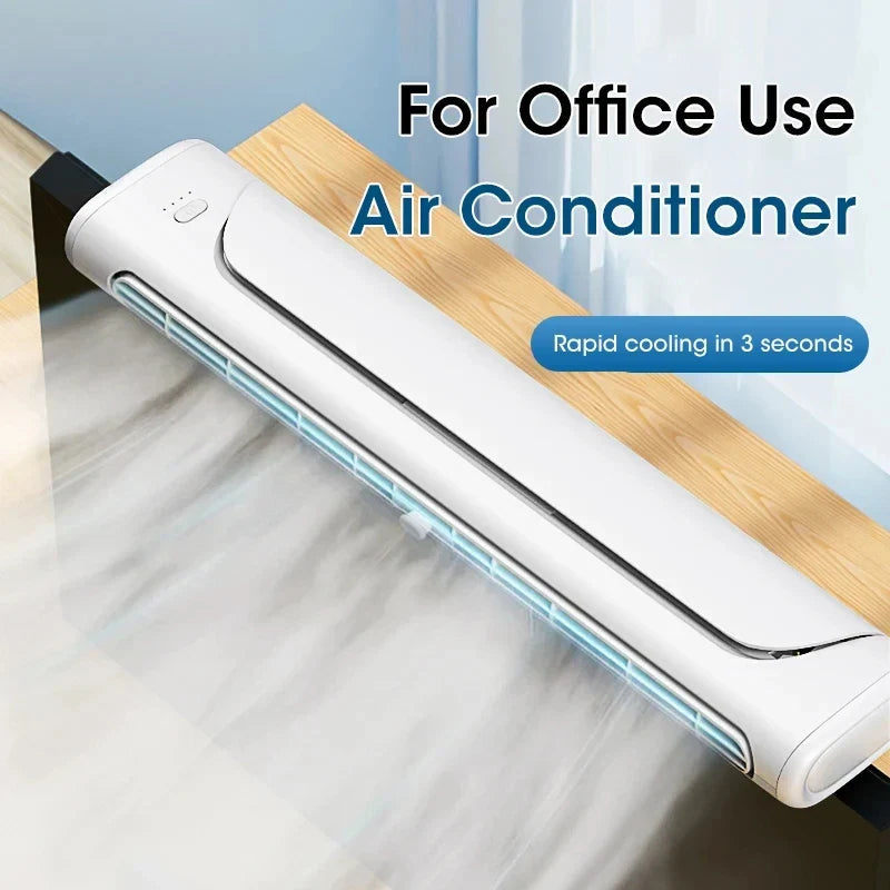 Sikunuo | USB Rechargeable Portable Desk & Monitor Clip-On Air Conditioner