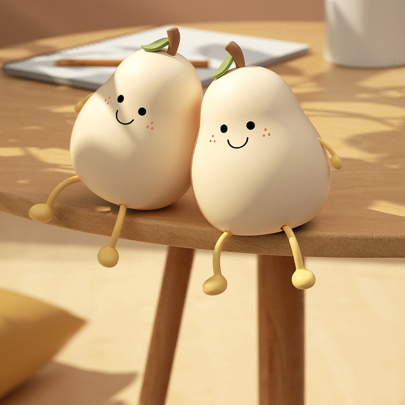 Sikunuo | Cute Pear Bedside Touch Night Lamp