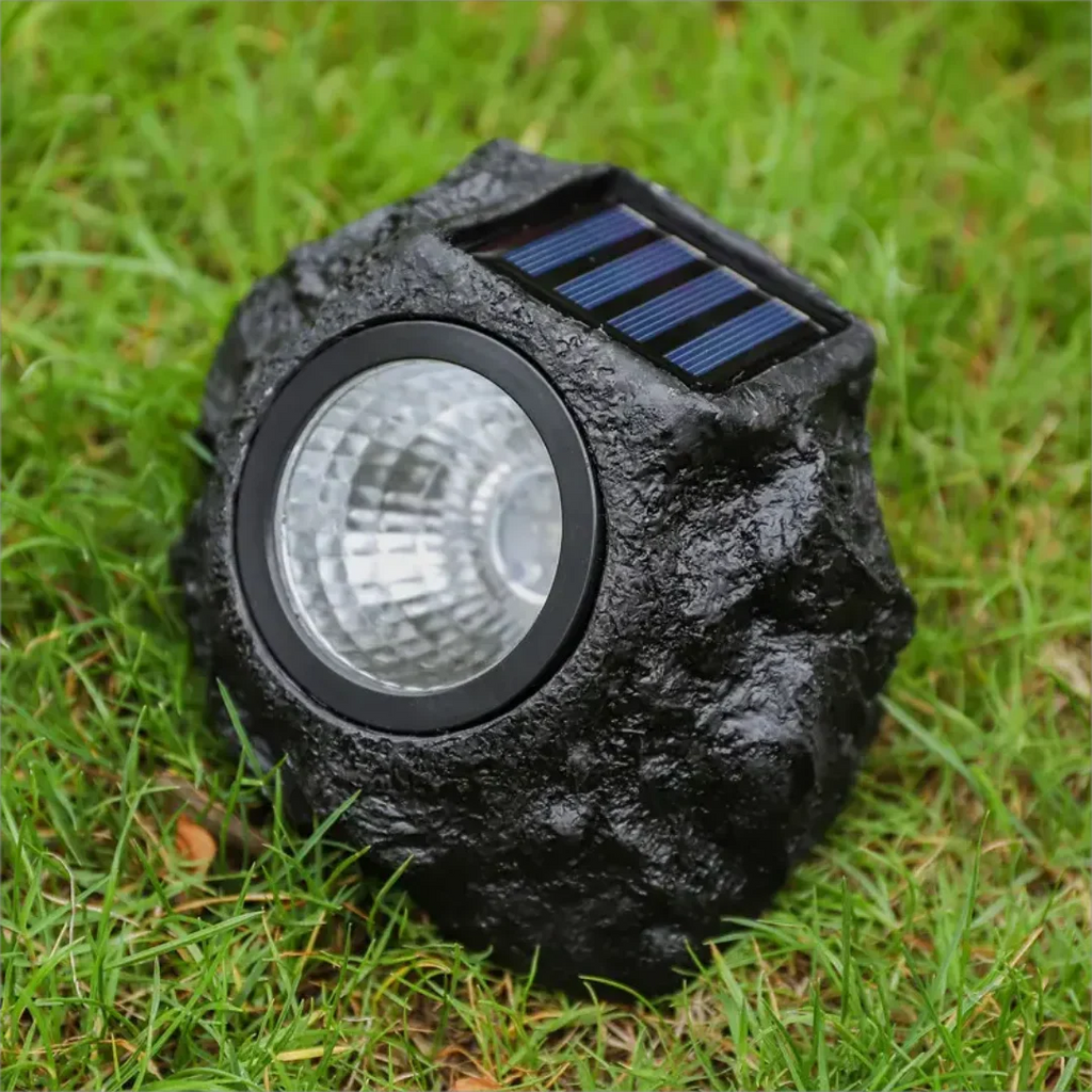 Sikunuo | Waterproof Outdoor Solar Rock Spotlight Lamps