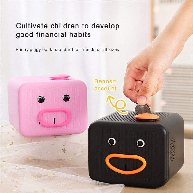 Sikunuo | Funny Face Money Saving Piggy Bank
