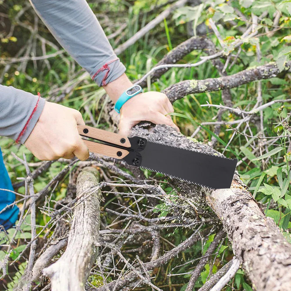 Sikunuo | Sharp Double-Sided Mini Foldable Hand Saw