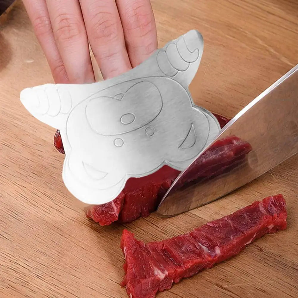 Sikunuo | Butterfly Stainless Steel Adjustable Knife Shield Finger Protector