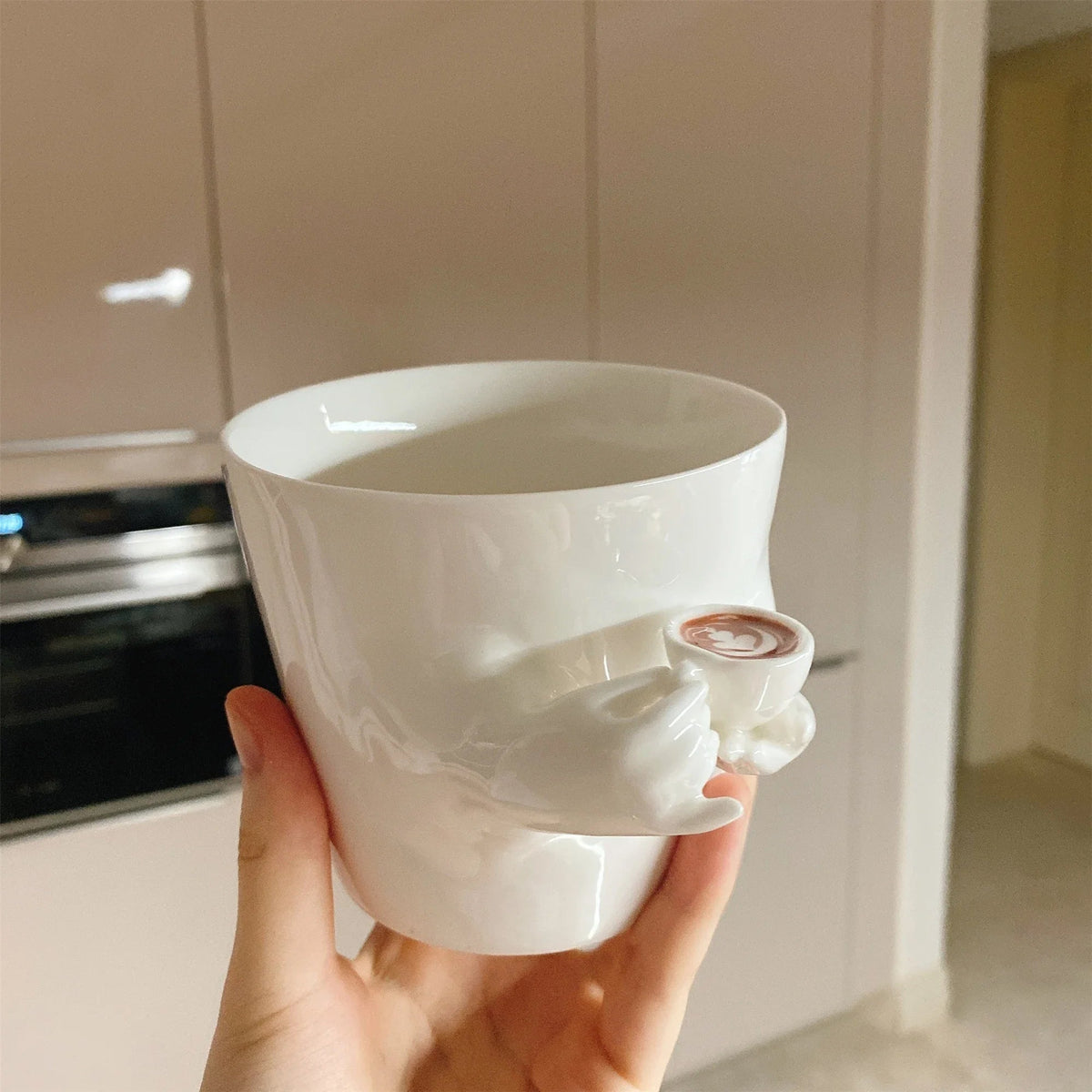 Sikunuo | Cute Mug-in-Mug Korean Style Coffee Cup