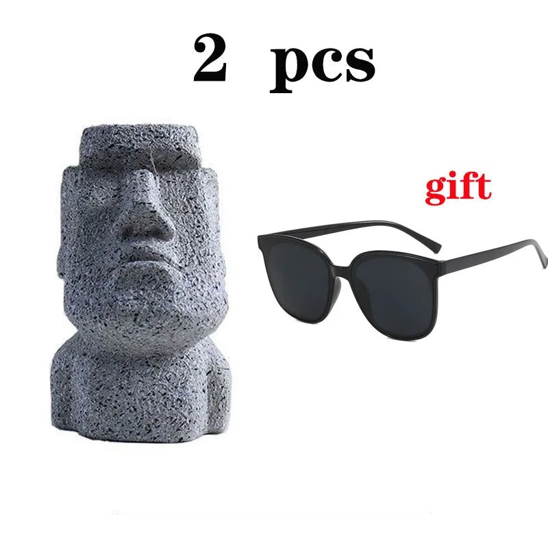 Sikunuo | Stone Face Eyeglass Holder Stand