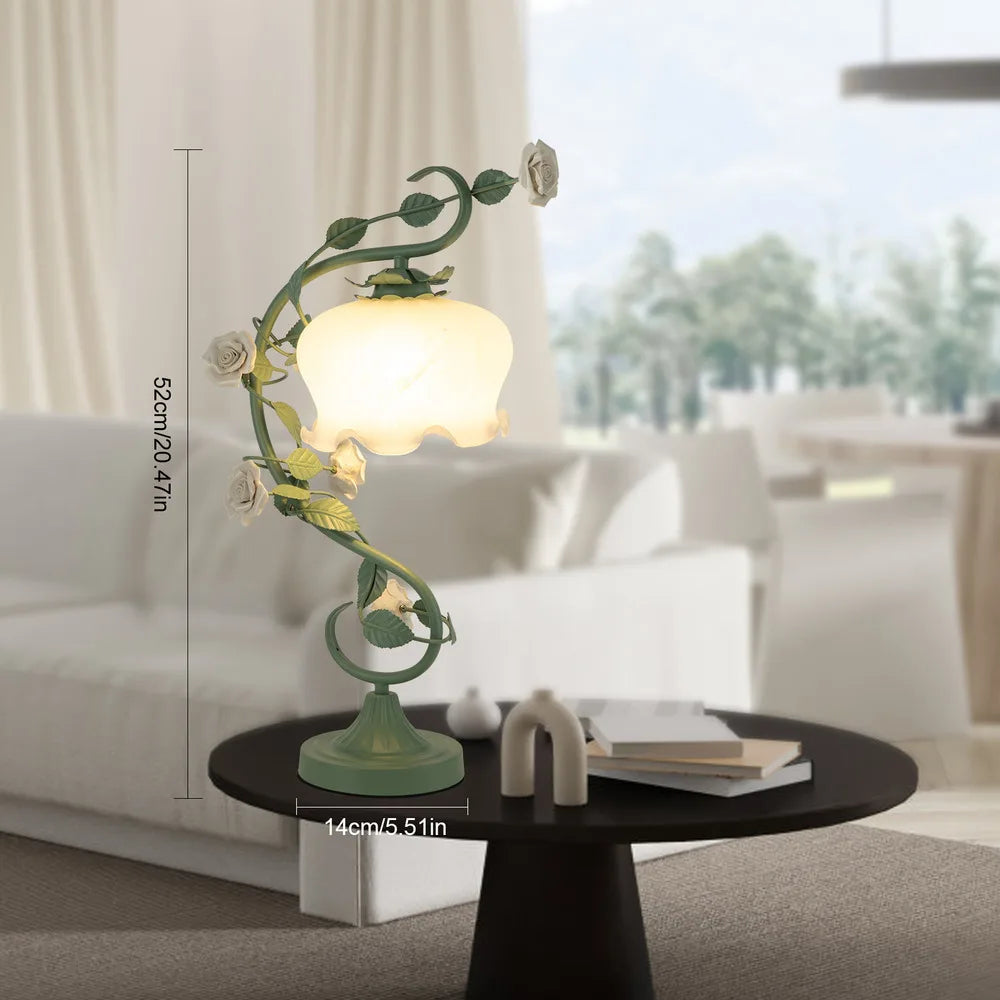 Sikunuo | Artistic Nature-Themed Flower Desk Lamp