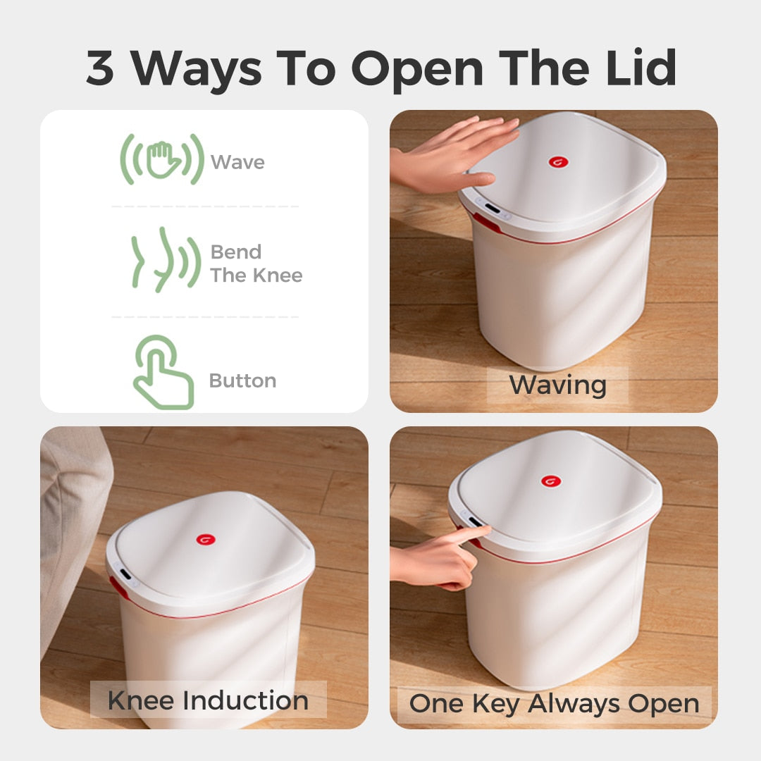 Sikunuo | Smart Automatic Bagging Smart Sensor Trash Can