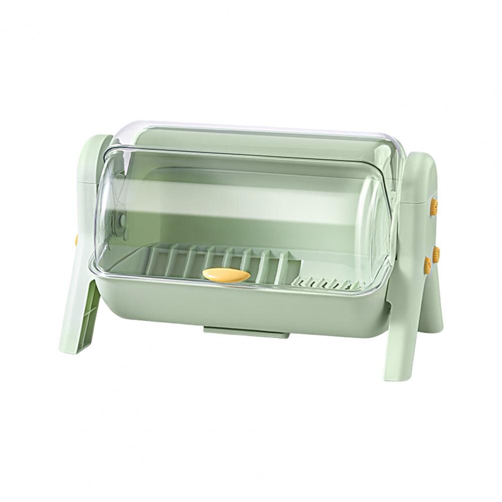 Sikunuo | Dust-Proof Kitchen Dish Drainer Rack