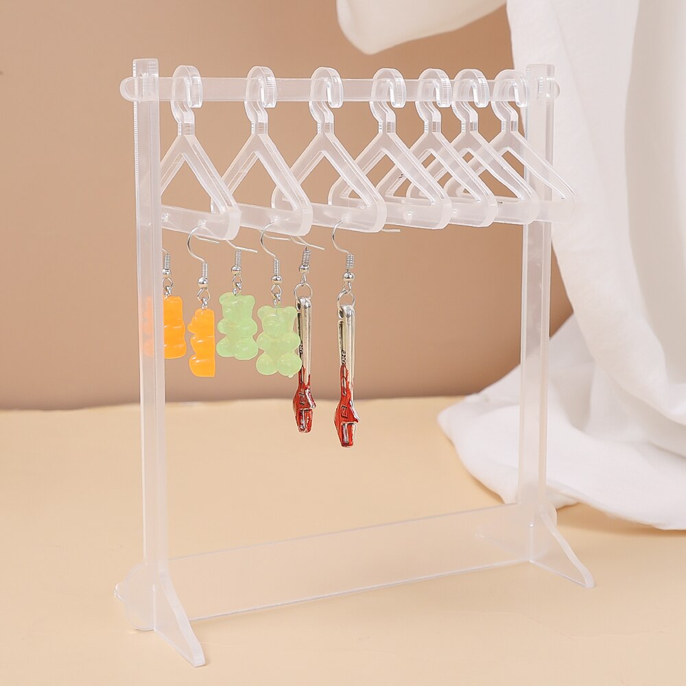 Sikunuo | 8pcs Hangers Earring Holder Organizer